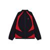 Slim Fit Spliced Stand Collar Zip Jacket Men Jackets Black DX9368-013