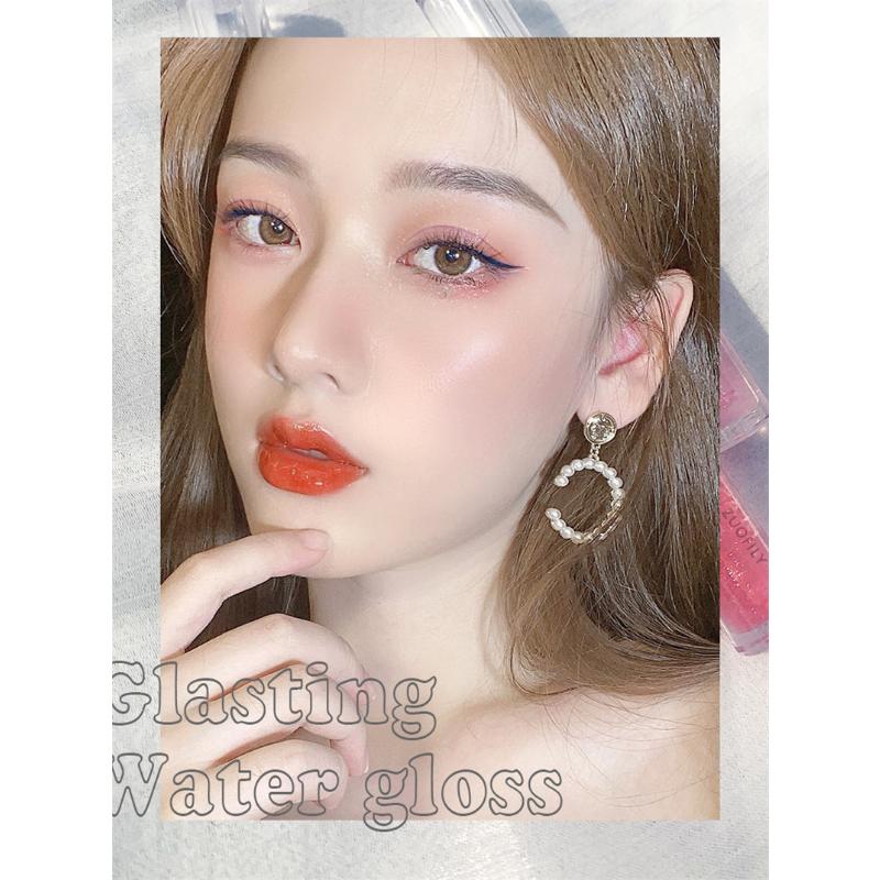 Mirror Water Lip Gloss Lip Glaze Transparent Glass Lip Oil Waterproof Lasting Liquid Lipstick Lipgloss Lipgloss Lips Cosmetics