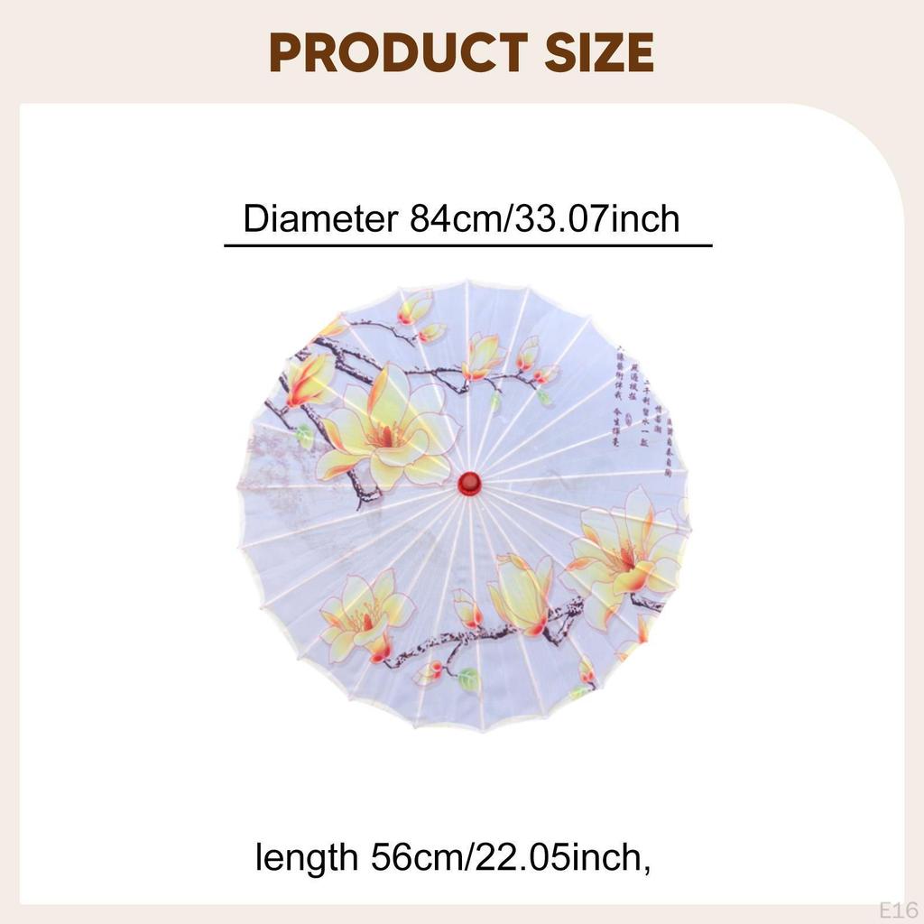 Chinese Oil Paper Umbrella, Handmade Decorative Umbrella for Japanese Classical Dance,