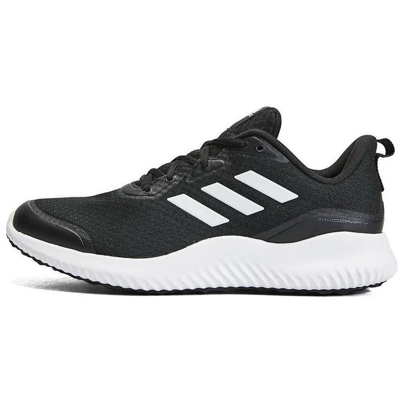 Adidas Alphacomfy 'Black White' 2023 (Unisex) Core Black / Cloud White / Core Black Running Shoes ID0350