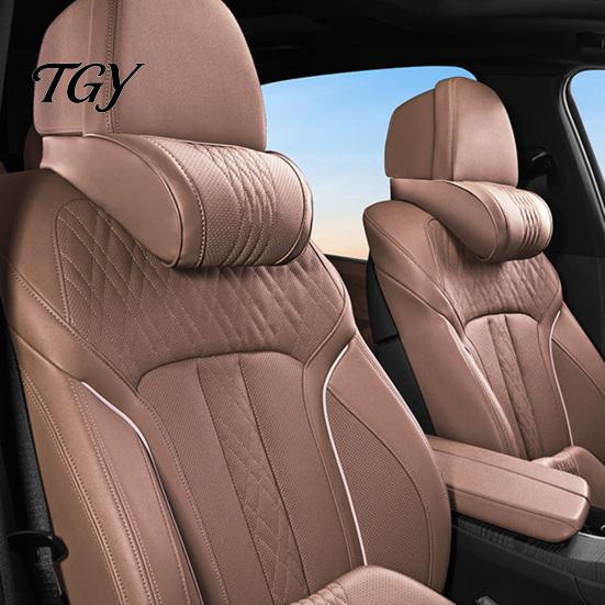 Breathable Faux Leather Neck Rest Car Headrest Pillow, Memory Foam Ergonomic for Shoulder Office Chair Support Pad Support, Universal Vehicle