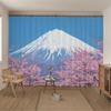 Пользовательское крепление Fuji пейзаж 3D цифровая печать затемняющие оконные шторы для гостиной, спальни, кухни, декор, занавески, оптовая продажа