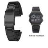 Для Casio W-212HD W-218H W-218HD-1A SGW-300H/400 Серии Аксессуары для ремешка 18 мм Ремешок для часов Складная застежка Браслет Ремешки для часов
