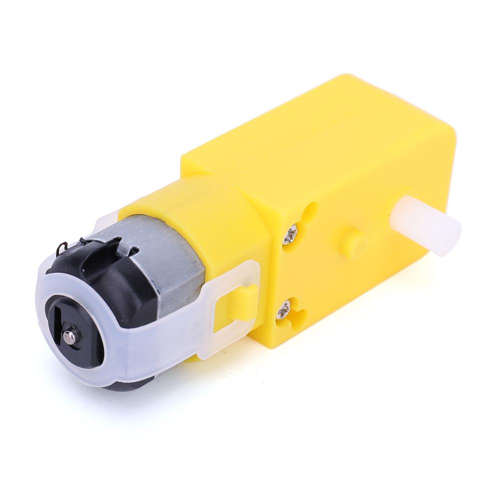 TT Motor Gearmotor DC 3-12V Smart Car Chassis Four Drive Car Motor Install EMC Electric Gear Motor for DIY Smart Car Robot