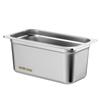 VEVOR 8 Pack Hotel Pans, 1/3 Size Anti-Jam Steam Pan with Lid, 0.8mm Thick Stainless Steel Steam Table Pan, 6-Inch Deep Commercial Table Pan