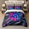 Atletico Madrid Design Bedding Set Custom Text 1 Duvet Cover & 2 Pillow Cases