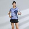 Quick-Dry Badminton Sport Set Men Women Athletic Wear Tennis Volleyball Table Uniform With Number Printing