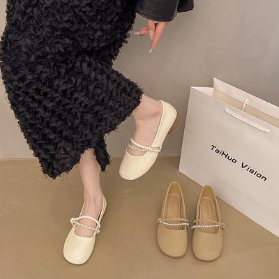 Женские туфли на плоской подошве, новые летние туфли Мэри Джейн для ношения с юбками и туфли на мягкой подошве