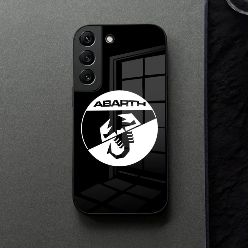 A-ABARTHEs Италия Чехол для телефона автомобиля Стекло Для Samsung Galaxy S21 S25 S22 S20 S24 S23 Ultra Fe Plus A16 A34 A54 A24 Чехол