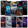 Сине-красный чехол для телефона JDM Sport Car для Xiaomi Redmi Note 14 13 5G 10 11 12 Pro Plus 4G 14C 13C 12C 10C Черная крышка