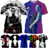 Летняя футболка Depeche Mode Play Angel 3D-принт повседневный хип-хоп уличный стиль забавная классная с коротким рукавом