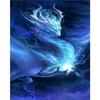 5D DIY Diamond Painting Cartoon Magic Dragon. Diamond Embroidery Cross Stitch Kit Rhinestone Mosaic Home Decor