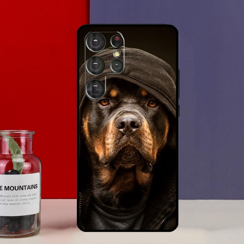 Чехол-фунда для собаки породы Ротвейлер для Samsung Galaxy S25 Ultra S9 S10 S20 FE S21 S22 S23 Plus S24 Ultra