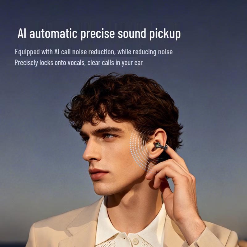 cleer Bridge Open-Ear Bluetooth Clip-On Sports Headphones