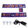 Halloween Decorations Porch Trick Or Treat Washable Party Supplies for Door Outside YardPurple