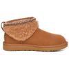 UGG Классический ультра мини макси кудрявый ботинок каштановый (Женский) Женские кроссовки 1158263-CHE