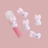 Yousheng 10 шт. украшения для ногтей в виде маленького кролика милые мультяшные украшения для ногтей для красивых и очаровательных аксессуаров для ногтей