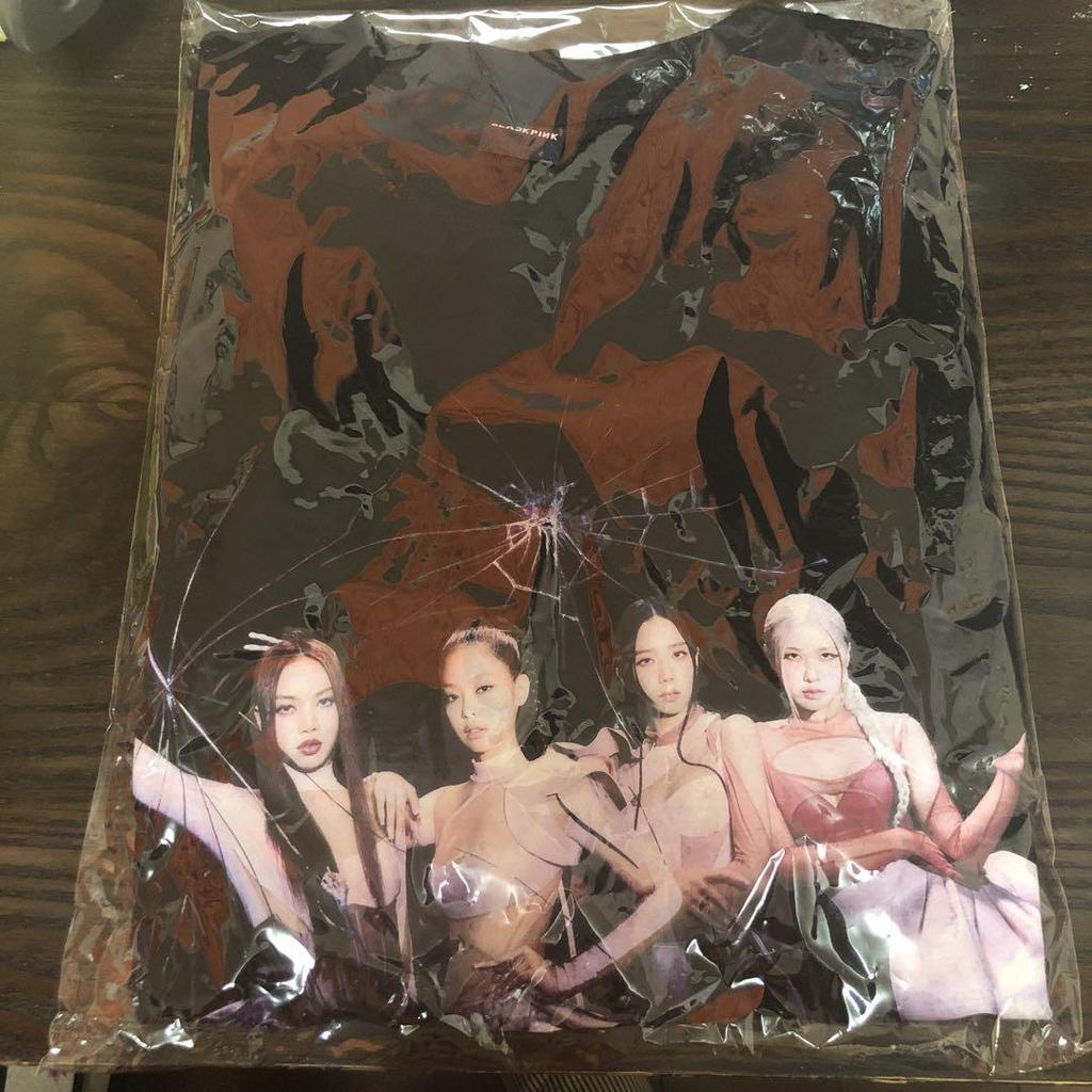 [USED] BLACKPINK BORN PINK Long Sleeve T-Shirt (M)