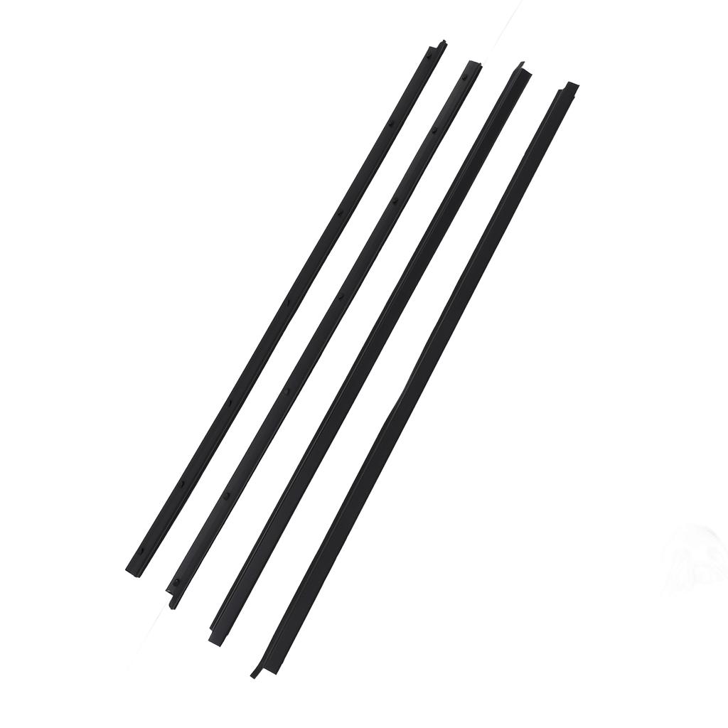 4 шт. Уплотнитель для окон и дверей автомобиля, декоративный, герметичный, ветрозащитный, черный 80821 01G00 для Navara D21