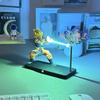Nikolatoy Dragon Ball Goku Anime Figure Night Light Goku Kamehameha Wave Magnetic Light Toy