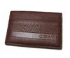 CMD Pebbled Leather Slim Card Case F74282COG