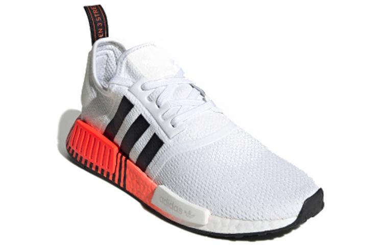 adidas Originals NMD_R1 'Glitch - White Solar Red' FV3648