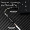 QKZ CX31993 USB Type-C на 3,5 мм аудиоинтерфейс Усилитель для наушников HiFi ЦАП Усилитель звука для наушников 32 бит 384 кГц аудиоадаптер
