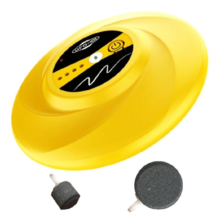 Small Air System Pump For Fishing Including Disc Design And Safe Motor Magnetic Charging