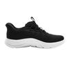 adidas Cloudfoam Flex-Rapidfit Универсальные Удобные Амортизирующие Дышащие Легкие Низкие Кроссовки для Ходьбы Унисекс Черный Белый KJ5916
