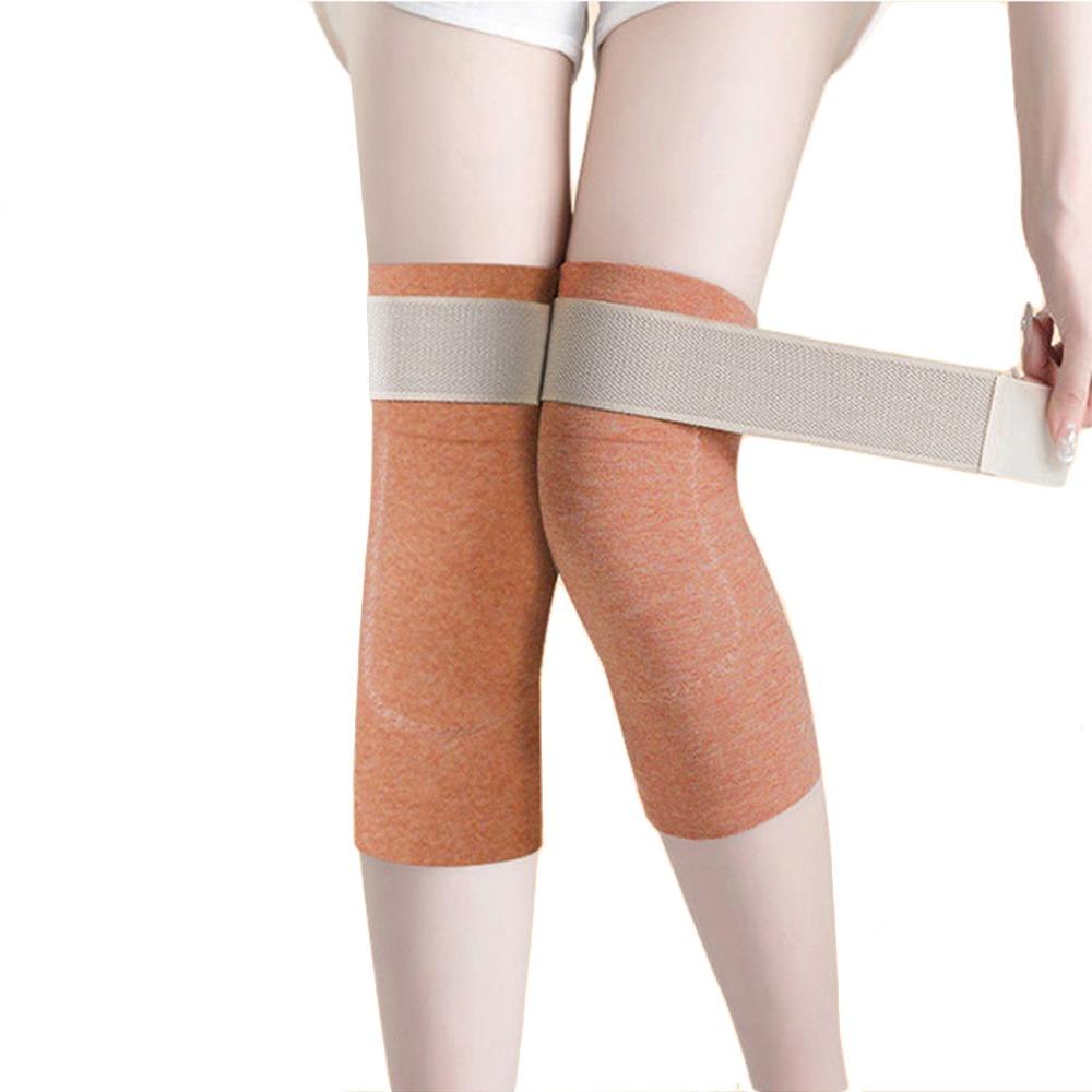 Thickened Warm Knee Sleeve Velvet Knee Support Extended Leg Sleeves Unisex