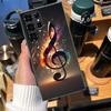 Музыкальный чехол 'Клавиши пианино' для Samsung S23 S22 Ultra S24 FE S25 Edge Phone Galaxy S21 S20 FE S10 Plus Чехол Роскошная крышка Силиконовый F