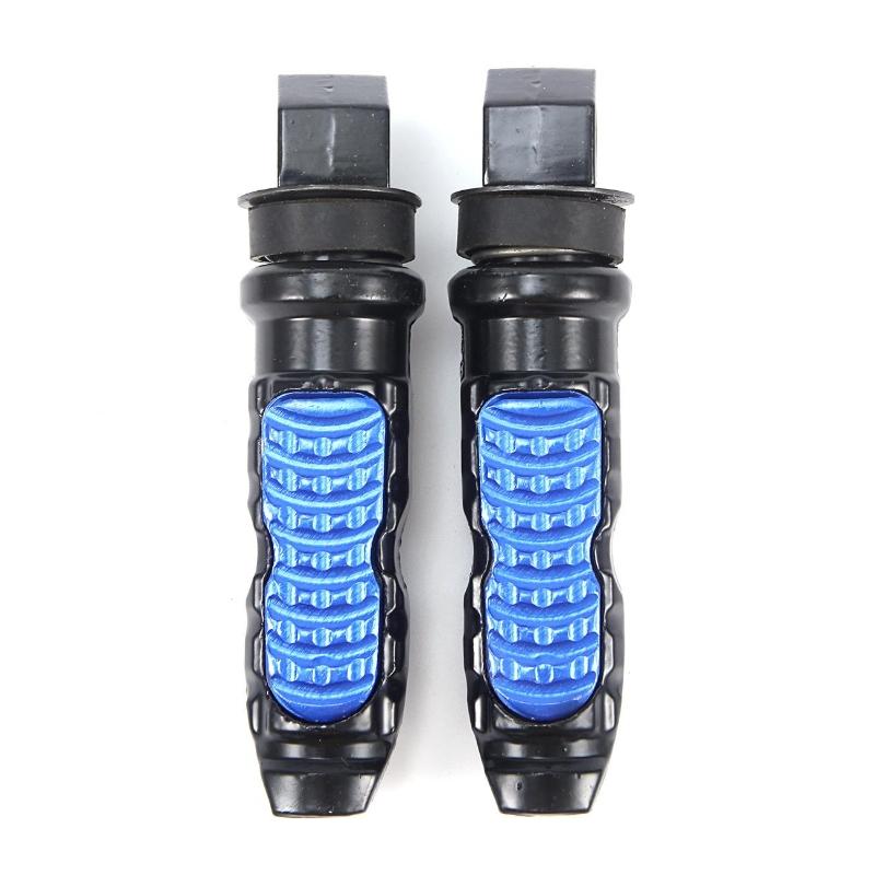 1 пара 8 мм универсальные задние подножки для мотоцикла, педаль, алюминиевые подножки для мотоцикла, подставка для ног