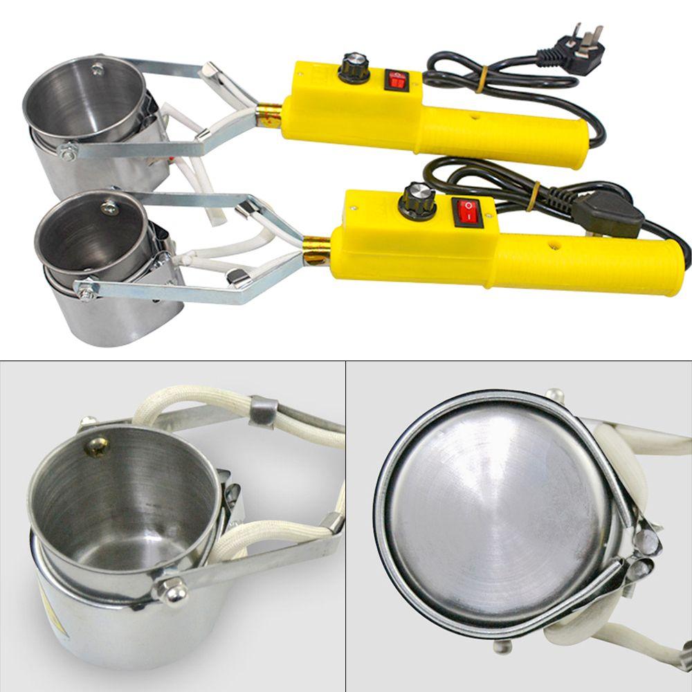 Adapter 100~450 Centigrade Tin Melting Furnace Desoldering Bath Plate Solder Pot Soldering Device