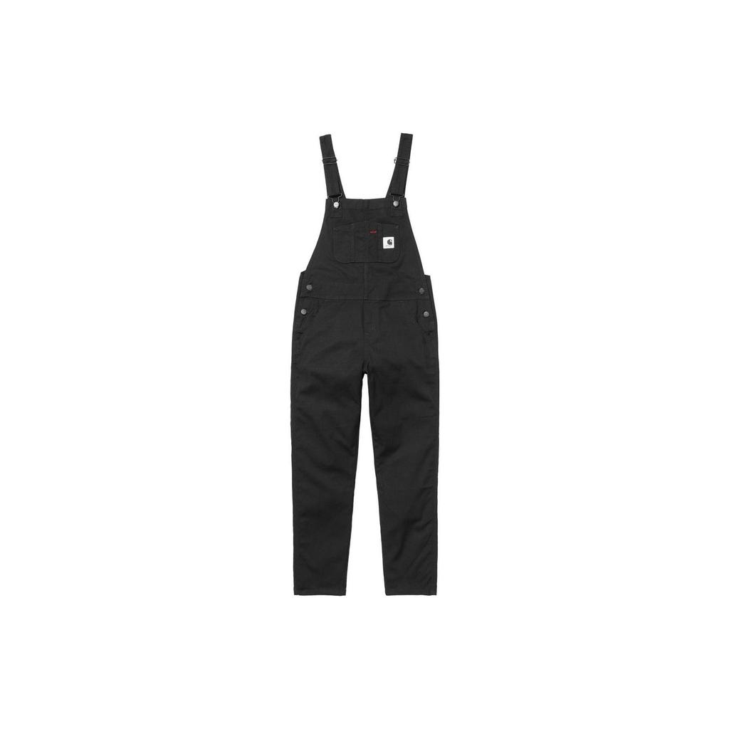 Carhartt WIP Женский комбинезон Hudson с нагрудником Черный Женская уличная одежда I028634-89-02