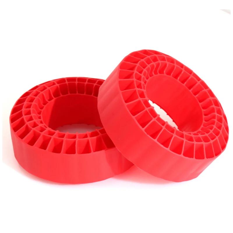 4pcs Silicone Rubber Insert Foam Fit 118-122mm (4.75" OD) 1.9" Wheel Tires for 1/10 RC Crawler Rigs TRX4 SCX10 Capra TF2 GEN8