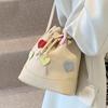 Popular Small Bags for Women New Style Trendy Girls Versatile Shoulder Bag Texture Crossbody Bucket Bag