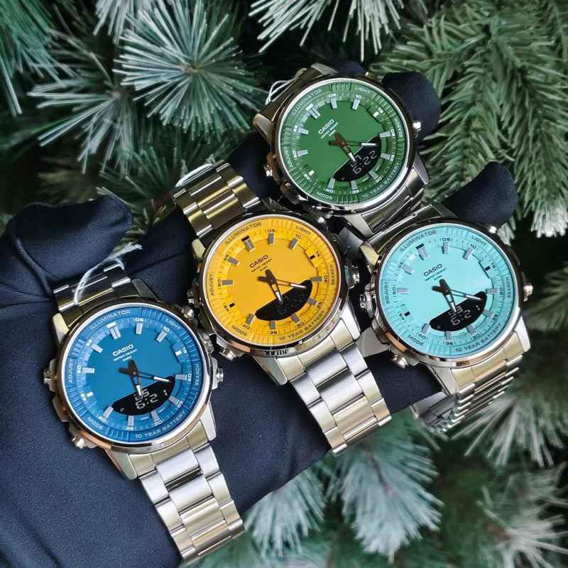 Casio Часы Серебристые [Casio] AMW-880D-3AVDF