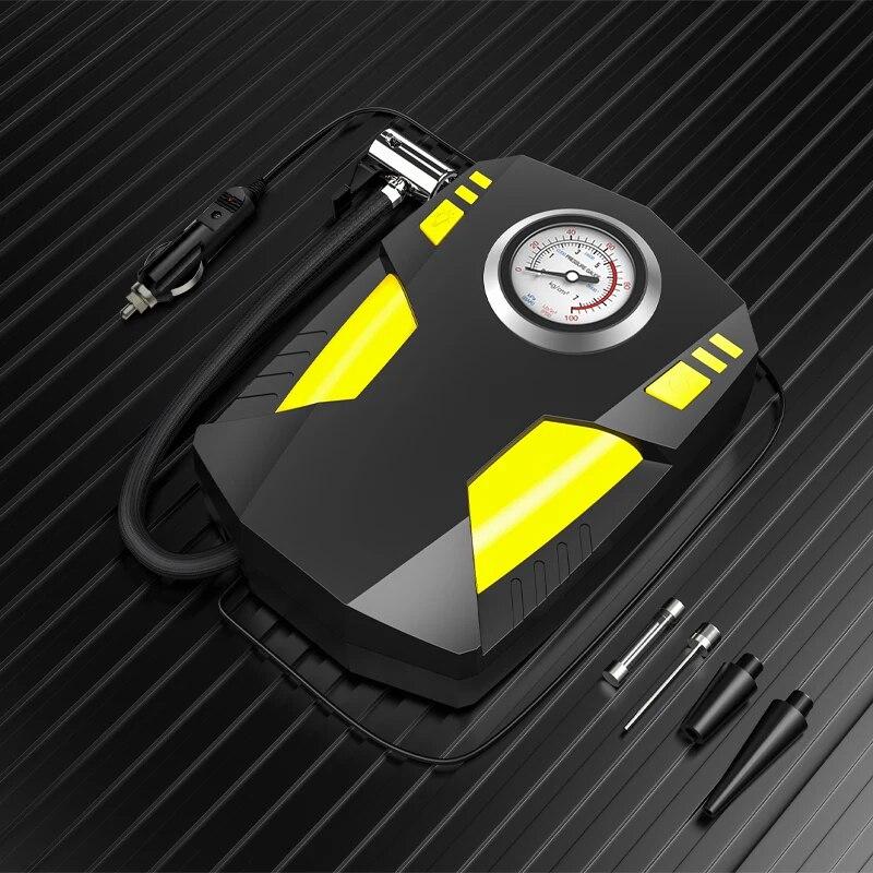 Smart Portable Air Compressor Electric Wireless LED Tyre Inflatable Air Pump Rechargeable Inflator for Car Bike Tyres