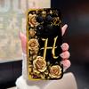 For Redmi Note 15 Pro 4G 5G Cases Luxury Rose 26 Letters Shockproof Silicone Cover For RedmiNote15 Fundas RedmiNote15Pro Bumper