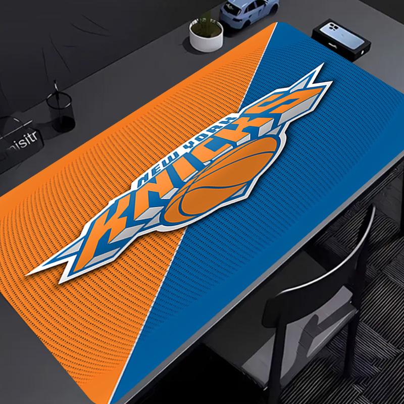 Коврик для мыши с логотипом Knicks - Нескользящая резиновая основа, Гладкая поверхность для работы, игр, офиса и дома, Настольный коврик для мыши