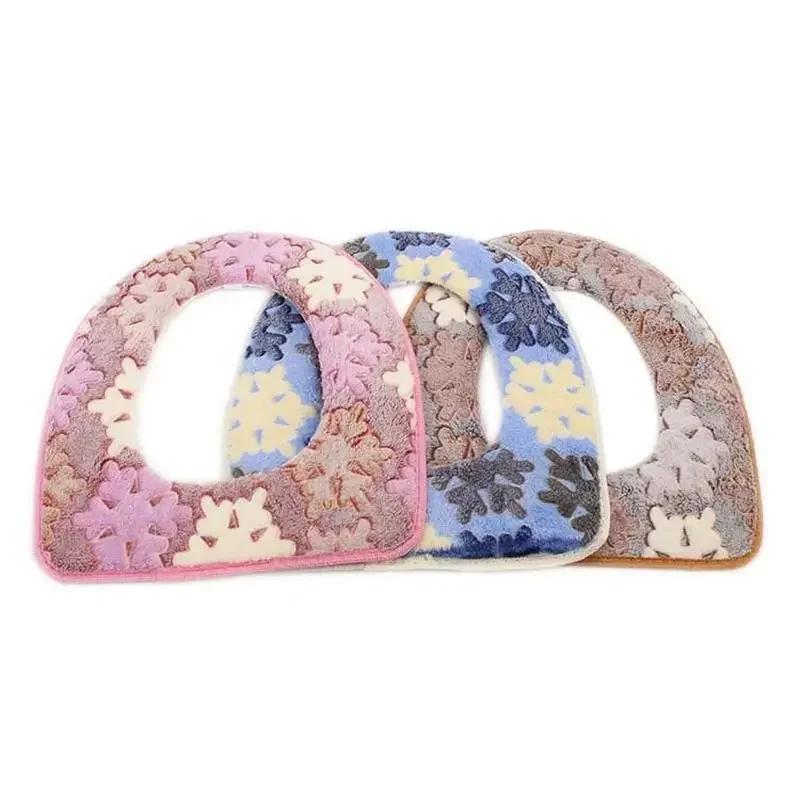 1 шт. Обогреватель для ванной комнаты Моющаяся тканевая накладка на сиденье унитаза Грелка для сиденья унитаза Набор для сиденья унитаза