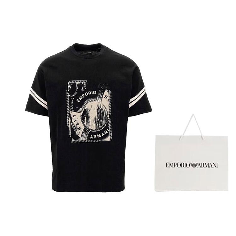 EMPORIO ARMANI FW23 T Shirt Men's 6R1TA7-1JWZZ-00B8