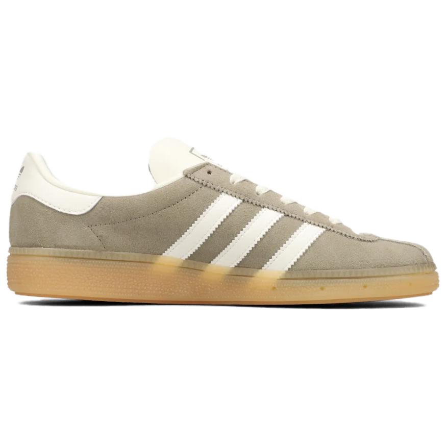 Женские кроссовки adidas Muenchen Серебристый Галька Белый с Кремовым Резина (Женский) Серебристый Галька/Кремово-белый/Серебристый Металлик