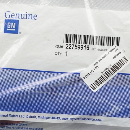 OEM NEW Rear Liftgate GMC Emblem Nameplate Chrome Red 11-17 Acadia 22759916