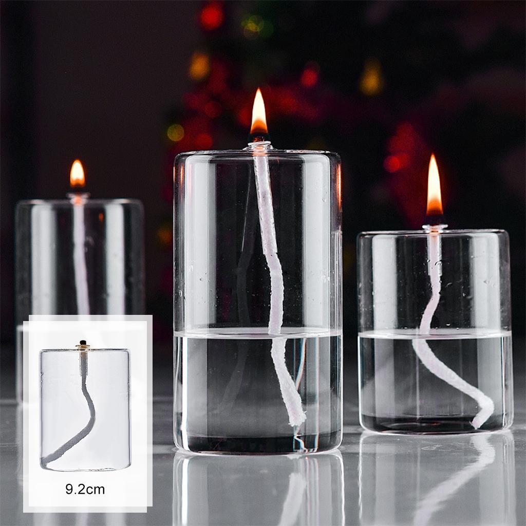 Прозрачное стекло, масляная свеча, масляная лампа, свадебное украшение, подарок S