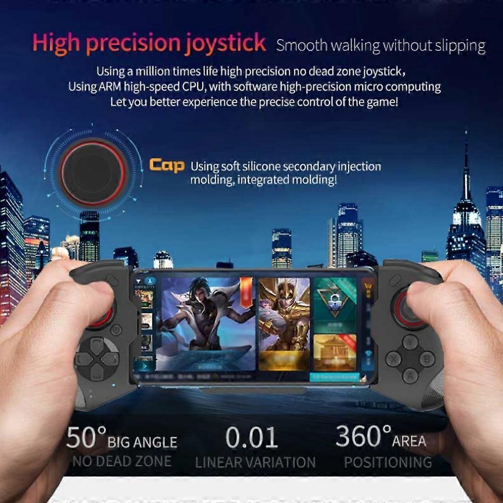 Игровой контроллер, совместимый с Bluetooth, Джойстик для мобильных игр IOS Android Для Mocute 060