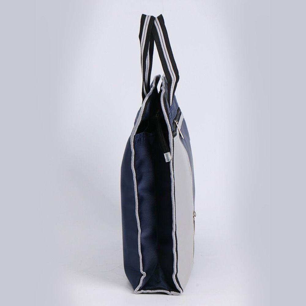 Папка-регистратор формата А4 из ткани Оксфорд, большая вместимость, деловой портфель, сумка для документов, школьные принадлежности