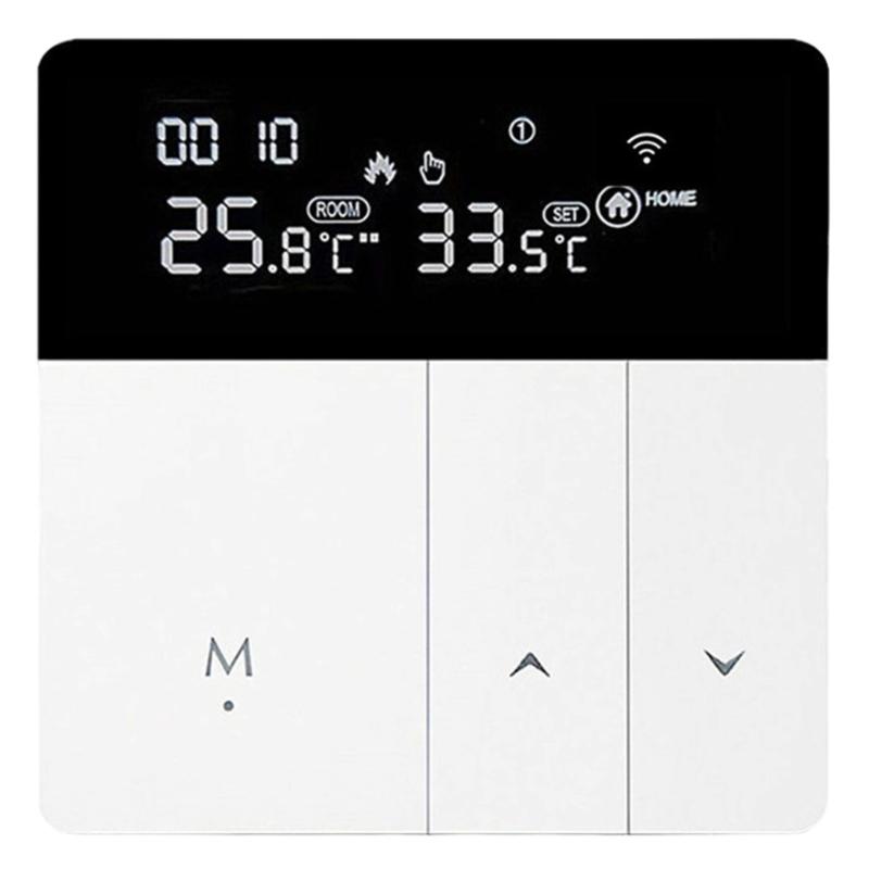 Upgrades Programmable Intelligent Thermostat Touchscreens Temperature Controller for Electric Water Gas Boiler Heating