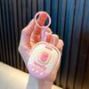 Cute Rice Cooker Keychain Cartoon Backpack Hanging Keyring  for Car Key Chains