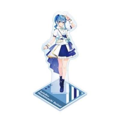 Suisei Hoshimachi акриловая подставка яркая костюмированная версия. Официальные товары